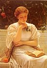 Charles Edward Perugini In The Orangery painting
